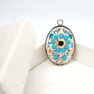 ovaalne swarovski ripats