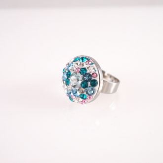 swarovski kristallidest sõrmus