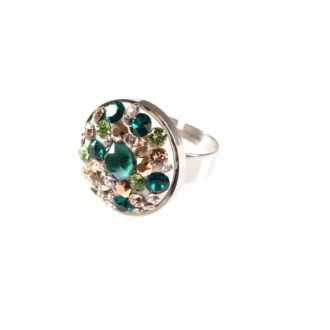 swarovski kristallidega sõrmus