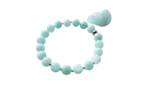 Käevõru kaltsedon heleroheline käevõru kaltsedonist