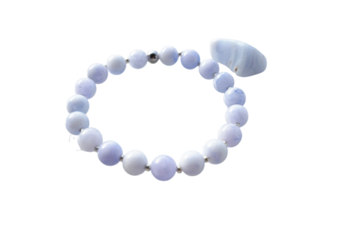 käevõru helesinine kaltsedon käevõru kaltsedon helesinine